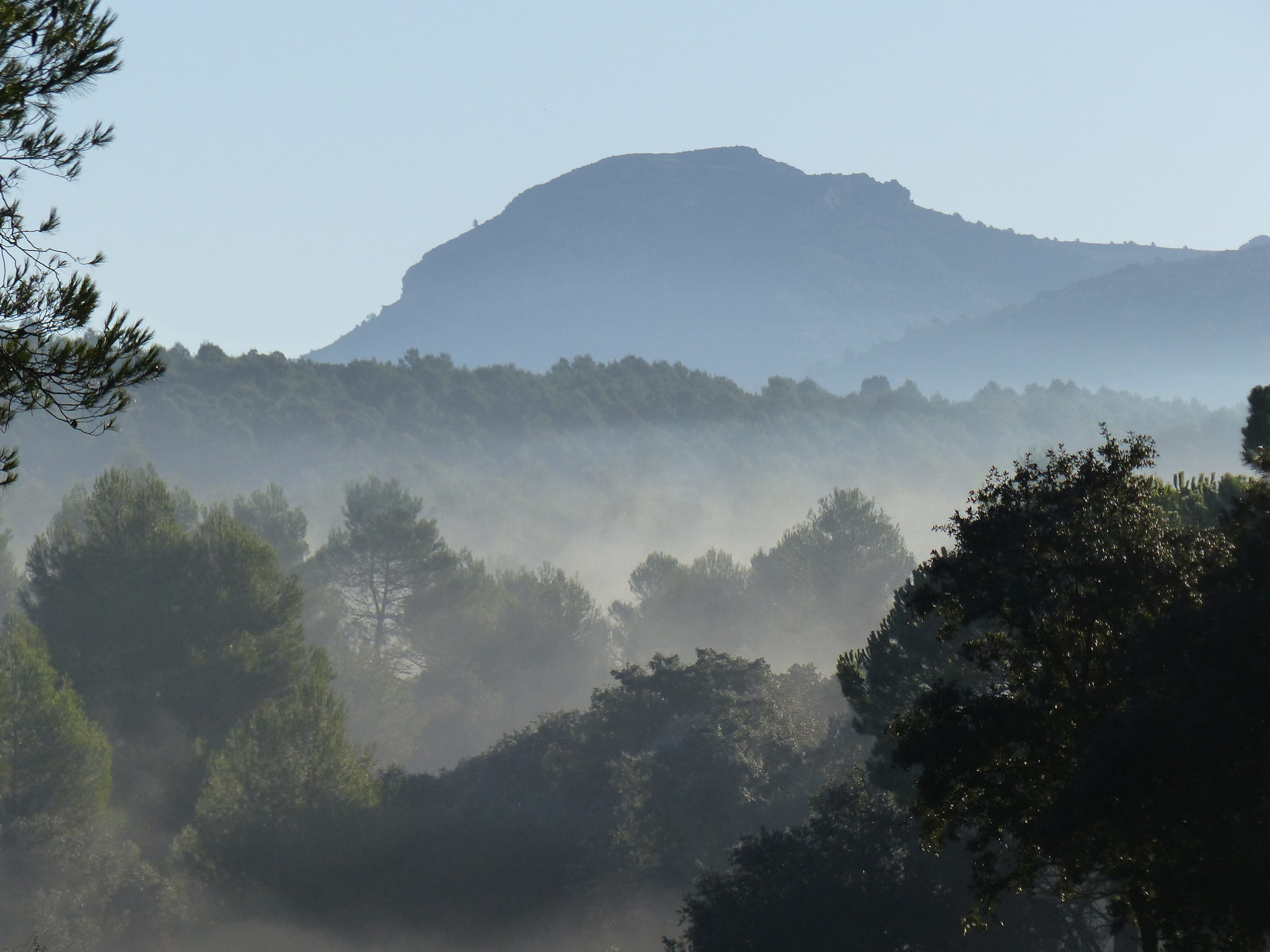 Mariola Secreta — vista a las montañas de Sierra Mariola